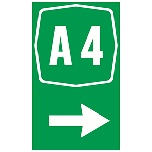 N. IDENT. AUTOST. E FRECCIA DIREZ.
