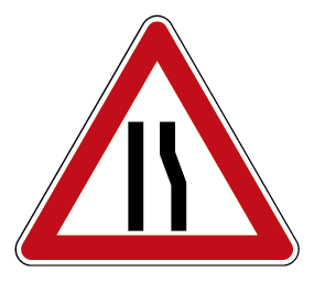 STRETTOIA ASIMMETRICA A DESTRA